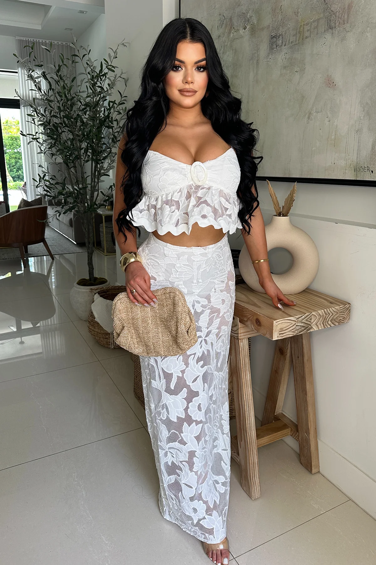 ETERNALLY YOURS SKIRT SET